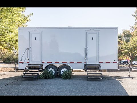 ADA +8 Station Portable Restrooms Trailer | Oahu Series