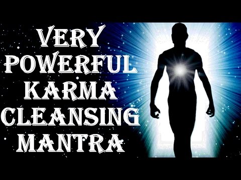 BEST KARMA CLEANSING FOR BAD KARMA EFFECTS : KARMA SHANTI MANTRA : VERY VERY POWERFUL !