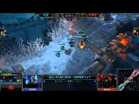Froggen vs WeiXiao 1v1 ALL-STAR 2014