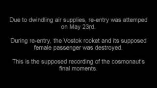 Lost Cosmonaut - Is this the first woman in space?