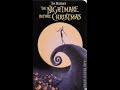 Opening To The Nightmare Before Christmas 1994 VHS