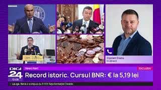 Ciucu: „Dacă Guvernul va cădea, PSD și AUR să facă majoritate. Rămânem cu Bolojan”