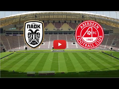🔴 PAOK SALONIKI - ABERDEEN. LIVE HD. KONFERENZLIGA. GRUPPE G. (NUR FÜR ABONNENTEN)