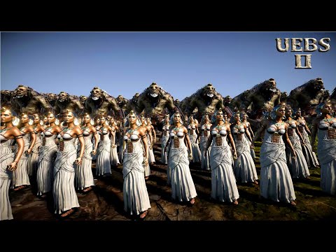 200 CLEOPARTA & 500 TROLLS vs 3,000,000 ORCS | Ultimate Epic Battle Simulator 2 | UEBS 2