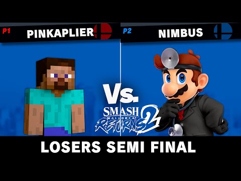 Smash Mallorca Returns 2 - Losers Semis - Nimbus (Dr. Mario) VS PinkAplier (Steve)