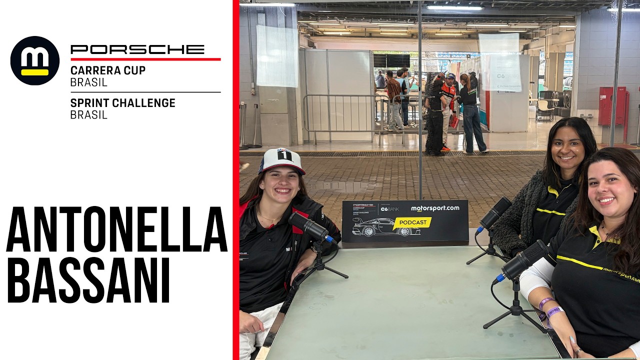 ANTONELLA BASSANI conta tudo: PRESSÃO na Porsche Cup e BASTIDORES da F1 na GLOBO