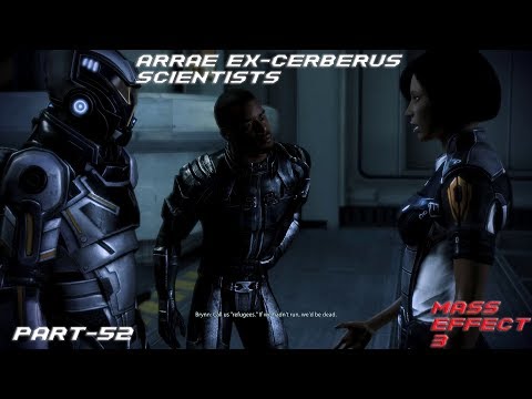 Arrae Ex-Cerberus Scientists (Mass Effect 3 Gameplay Part #52)