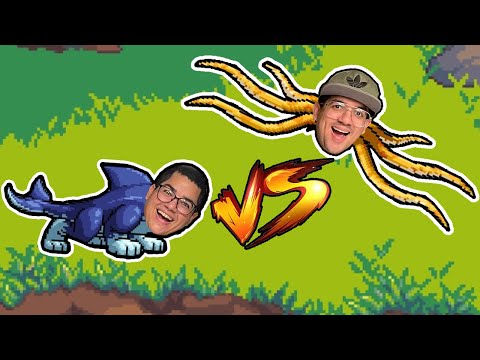 FOMOS TRANSFORMADOS EM TUBARÃO E POLVO NA SUPER BATALHA AQUÁTICA!!