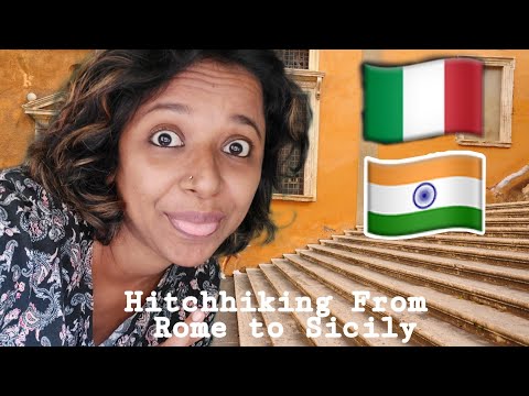 L'autostop? Hitchhiking in Italy from Rome To Sicily Part 1