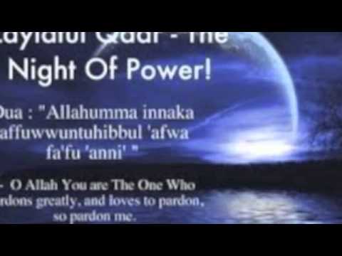 Laylatul Qadr (the Night of Power 1434 H)
