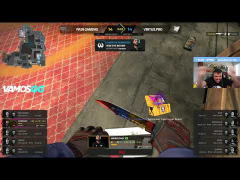 HARDZAO FAZ CLUTCH 1X4 INCRÍVEL NO MAJOR DE CSGO