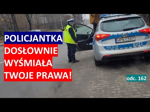 BEZCZELNA POLICJANTKA ZAKPIŁA Z PRAW OBYWATELA. FATALNA „RUTYNOWA KONTROLA” DROGOWA
