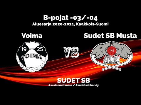 Voima - Sudet SB Musta, B-pojat 27.09.2020