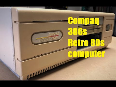 Compaq 386s From 1988 Part 1