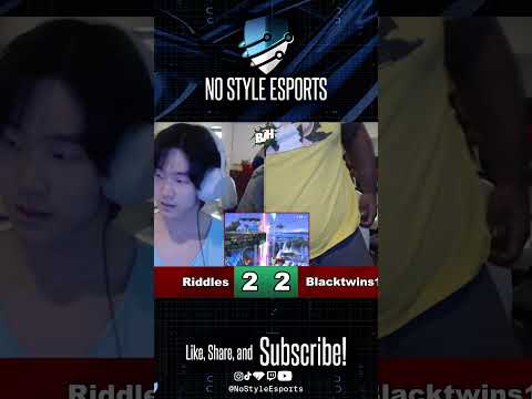 Blacktwins incredible comeback vs Riddles! #smashultimate #ssbu