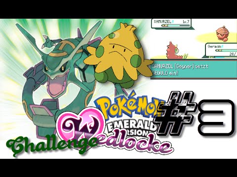 [CHALLENGE] Pokémon Emerald/Smaragd Wedlocke #3 | Knapp daneben ist (noch) vorbei