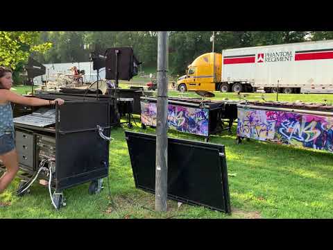 Spirit of Atlanta Front Ensemble Allentown - 2nd half production dci 2019