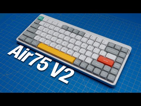 Bàn phím cơ Nuphy Air60 V2 - Air96 V2 |  Bàn phím cơ không dây hỗ trợ QMK/VIA tùy chỉnh cấu hình