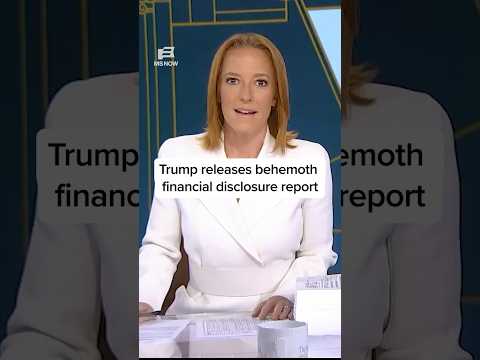 Trump releases behemoth financial disclosure report