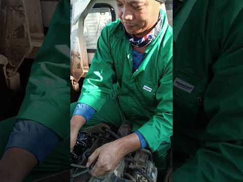 Valve Clearance adjust and Tutorial Dong Fing Engine 6CL280 .
