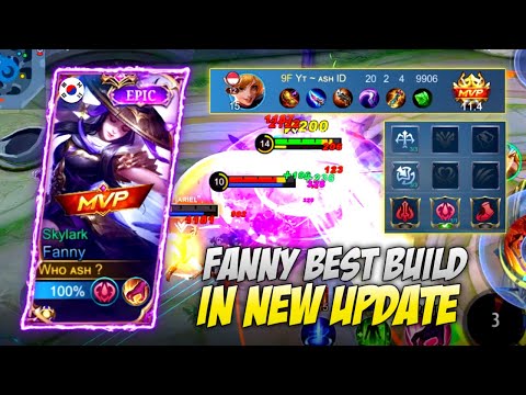 FANNY BEST BUILD IN NEW UPDATE 2023 | MLBB