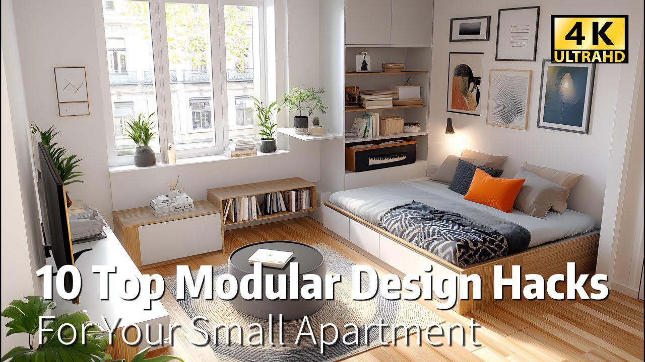 10 Top Modular Design Hacks for Multi-Functional Living in Your Small Apartment