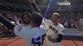 Pagan delivers walk-off inside-the-park homer