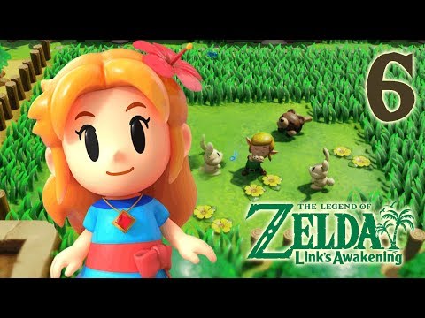 Marin and Animal Village: The Legend of Zelda Link's Awakening 2019: Gameplay Part 6