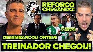 PEDRO EMANUEL CHEGOU NO RIO! NOVO TÉCNICO DO VASCO! NELSON DEOSSA VAI ENFIM ASSINAR COM O VASCÃO?