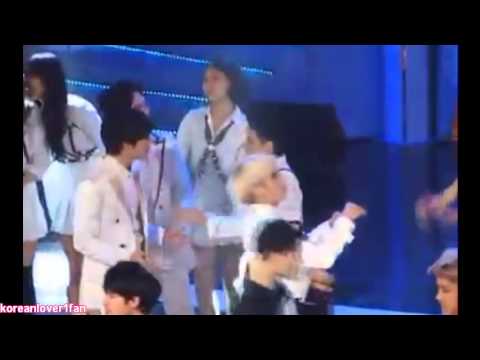 140116 SHINee&AMBER ADORABLE MOMENTS!KeyBer!♥