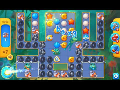 Fishdom 2021 - Level 6963   #playrix #fishdom #gaming