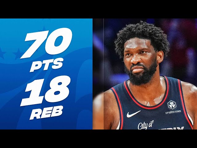 MVP Embiid explodes for 70, Towns for 62 on 18th anniversary of Kobe’s 81-point game