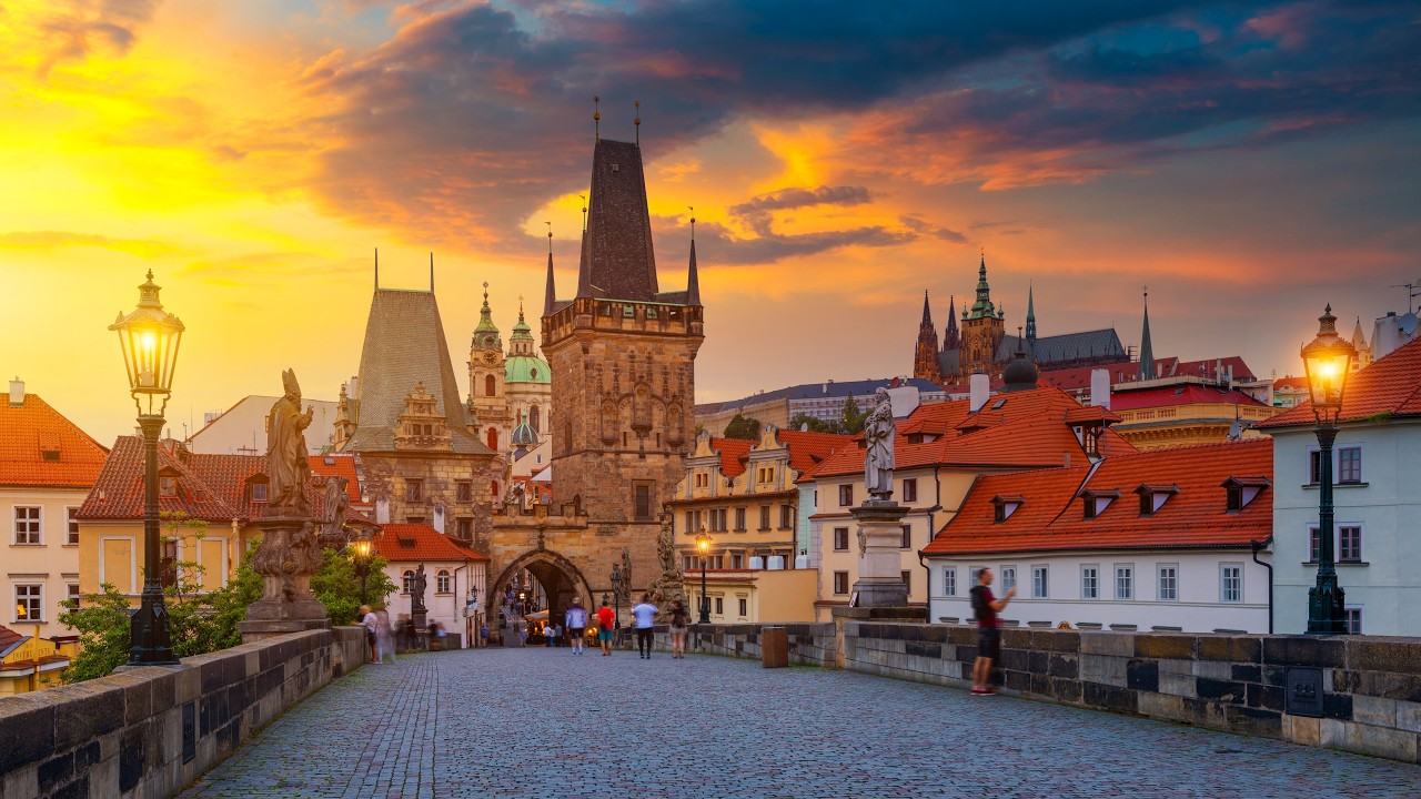 Prague Old Town Walking Tour 4K | Beautiful Streets & Authentic City Sounds - Part 1