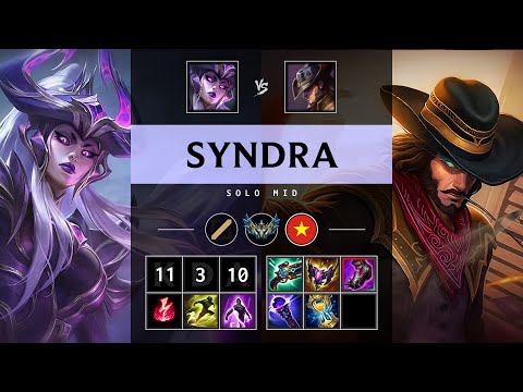 Syndra Mid vs Twisted Fate - VN Challenger Patch 25.14