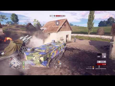Battlefield 1: St. Chamond Tank Gameplay They Shall Not Pass