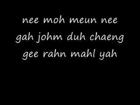 Scolded by Lee hyori