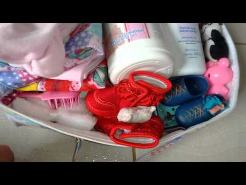 Como arrumar a mala da baby alive