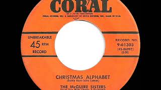 1954 HITS ARCHIVE: Christmas Alphabet - McGuire Sisters