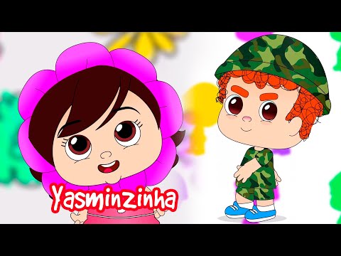 Yasminzinha - Florzinha e Soldadinho de Jesus - Música Gospel Infantil - Desenho