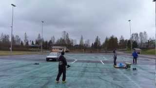 preview picture of video 'Boot-throwing by Antti Ruusuvirta 12th May 2012'