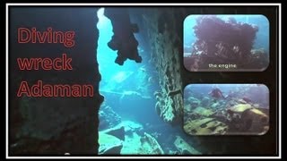 preview picture of video 'Diving Wreck Adaman, Red Sea'