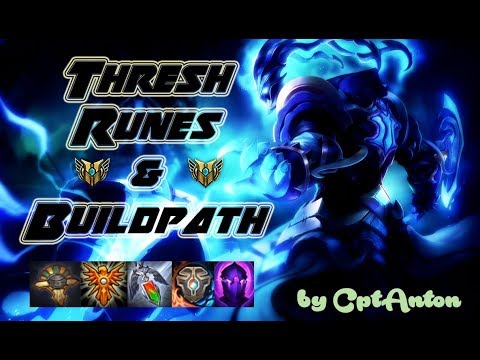 CptAnton Thresh Runes And Buildpath in Season 8 (8.14)
