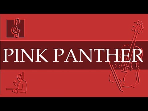Violin Notes Tutorial - The Pink Panther Theme Song  (Sheet Music)