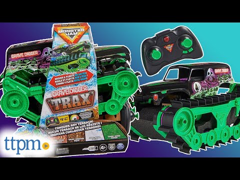 Monster Jam Grave Digger Trax RC