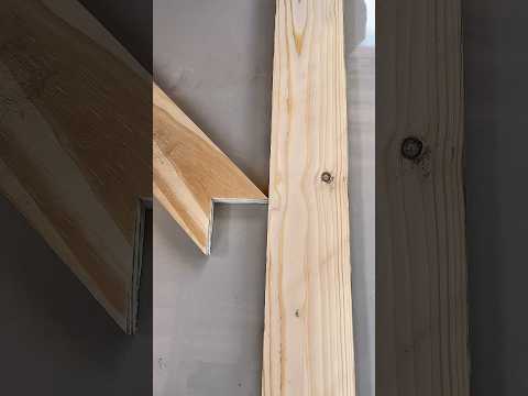 determine the point to connect the wood #woodworking #wood #wooddesigner #diy #howto