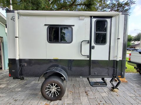 Cargo Trailer Camper - Axle Flip (Move Axle under Springs) - Trailer Lift