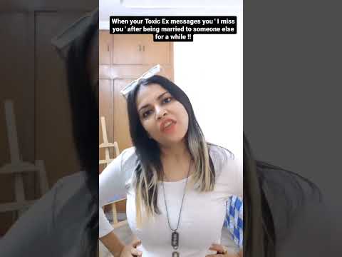 When your Toxic Ex messages you