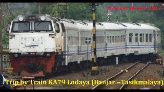 preview picture of video 'Sensasi Naik KA Lodaya feat CC 206 13 96 *Banjar-Tasikmalaya [Part 1]'