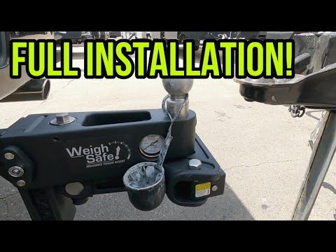 Installing the Weigh Safe Weight Distribution Hitch! Part 1: Full Installation on a Jayco Eagle RV