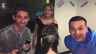 DFW: Shaving Scotty And Bret&#39;s Initials In Her Hair